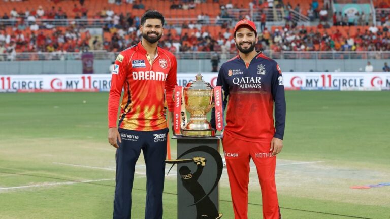 PBKS بمقابلہ RCB IPL 2026: ڈریم 11 پیشن گوئی، پچ رپورٹ اور میچ پریویو