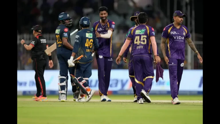 KKR بمقابلہ GT: آئی پی ایل 2026 میچ 60 کے دلچسپ لمحات اور نتائج